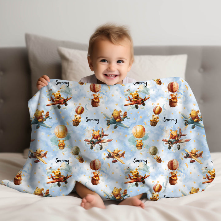 WINNIE THE POOH BABY BLANKET