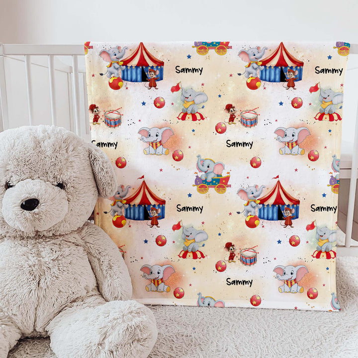 CIRCUS BABY BLANKET