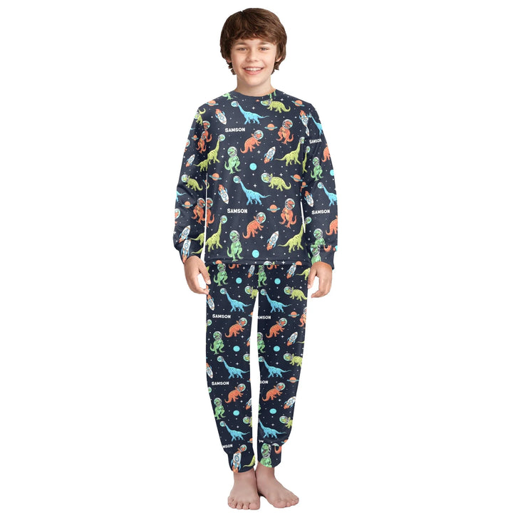 Personalised Kids Long Sleeve Pyjamas - The Custom Co