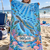 Storybook Personalised Beach Towel