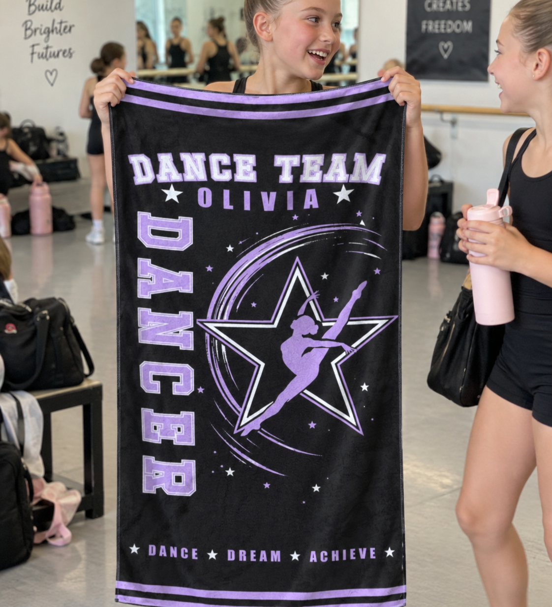 Dance Team Personalised Towel