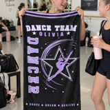 Dance Team Personalised Towel