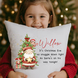 Snuggle Down Tight personalised cushion