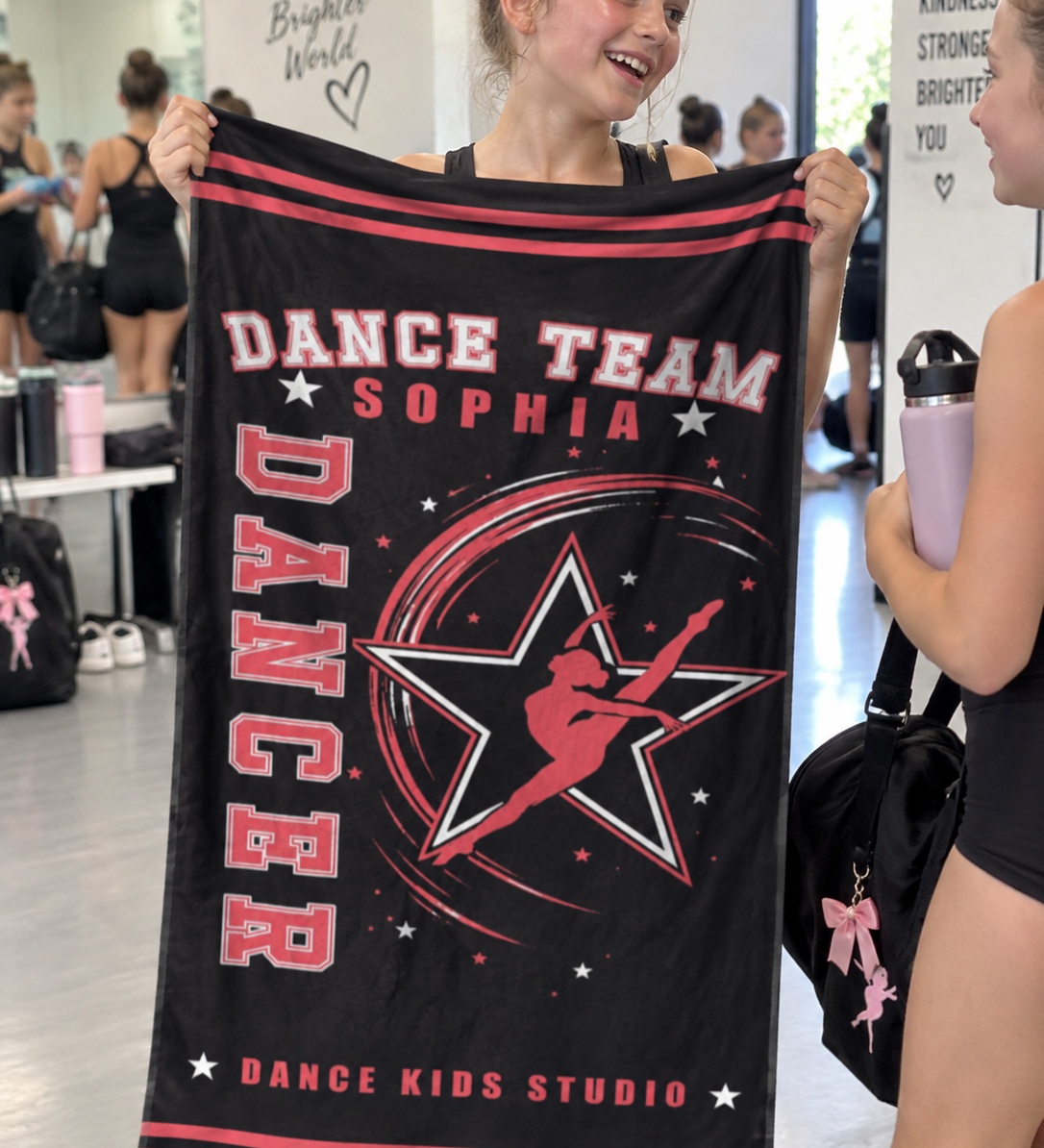 Dance Team Personalised Towel