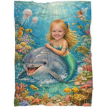 Personalised Photo Face Swap Blanket