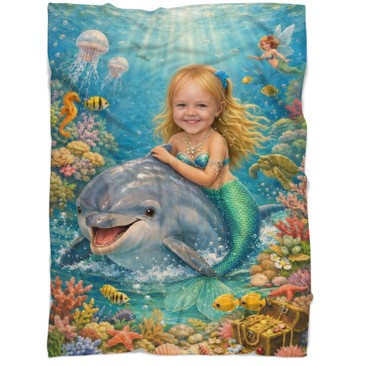 Personalised Photo Face Swap Blanket