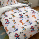 Personalised Kids Quilt Cover & Pillowcase Set
