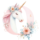 Unicorn Initial Backpack