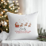 Custom Christmas Reindeer pillow for kids