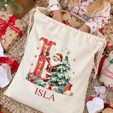 Santa Monogram Santa Sack