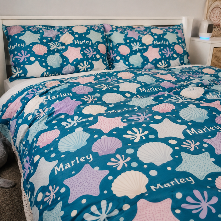 Personalised Quilt Cover &amp; Pillowcase Set