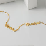 double name necklace