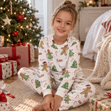 Personalised Christmas Kids Pyjamas - Long Sleeve