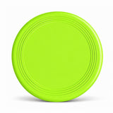 Green personalised pet photo frisbee printed with your dog's picture