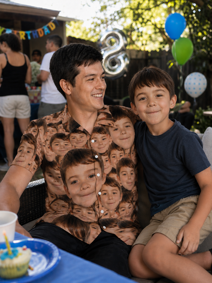 Custom Face Hawaiian Shirt