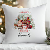 Express Delivery personalised Christmas cushion with child’s name – The Custom Co.