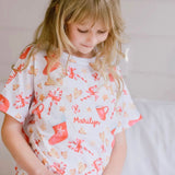 Personalised Christmas Kids Pyjamas - Short Sleeve - The Custom Co