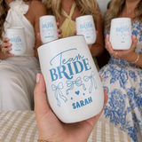 Team Bride Personalised Wine Tumbler