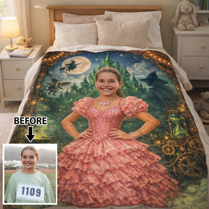 Personalised Photo Face Swap Blanket