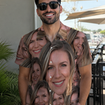Custom Face Hawaiian shirt as a birthday gift for the friends