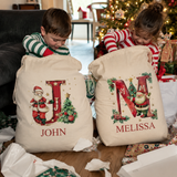 Santa Monogram Santa Sack