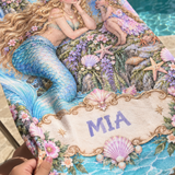 Storybook Personalised Beach Towel