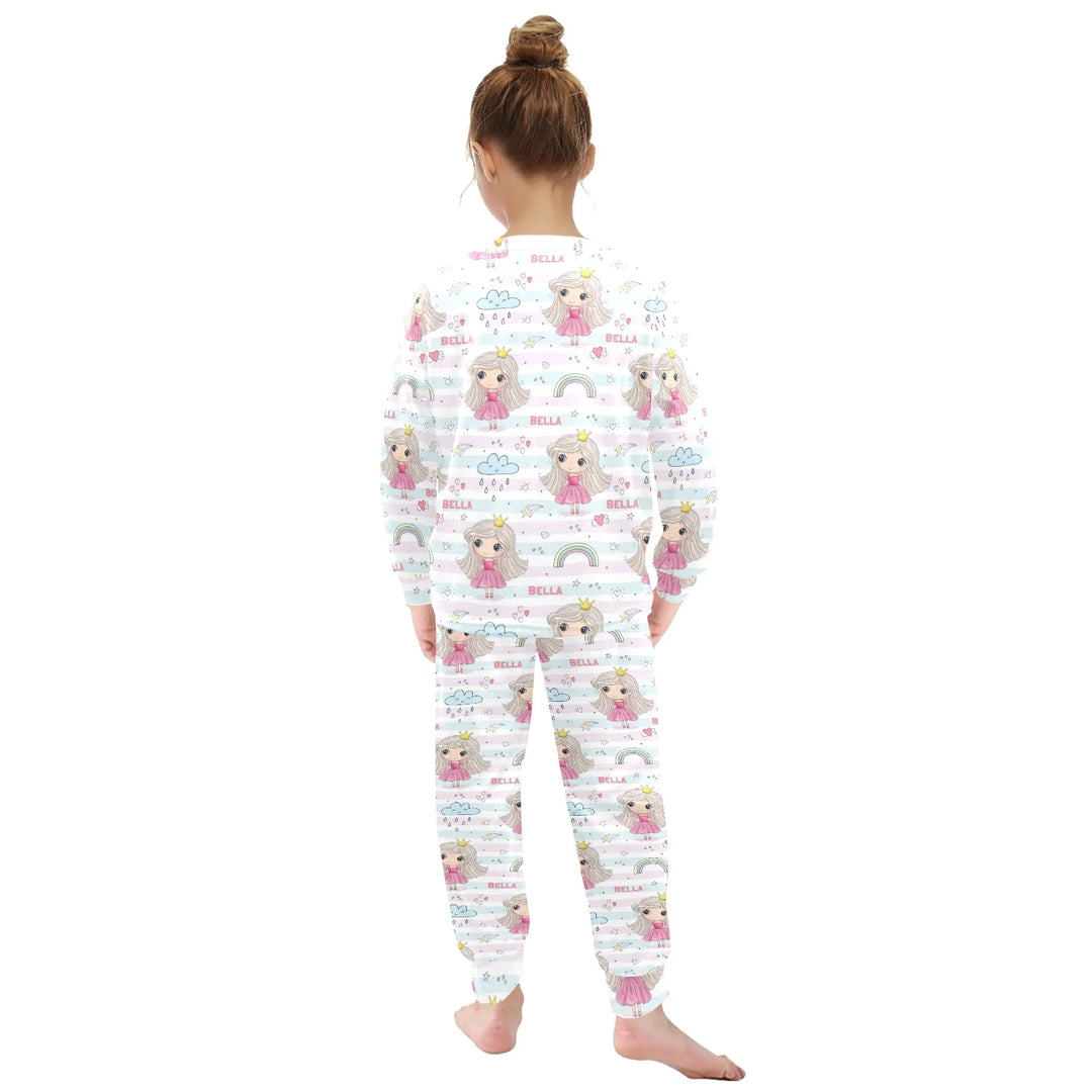 Personalised Kids Long Sleeve Pyjamas - The Custom Co
