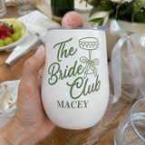 The Bride Club Personalised Wine Tumbler