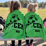 Soccer Team Personalised Towel
