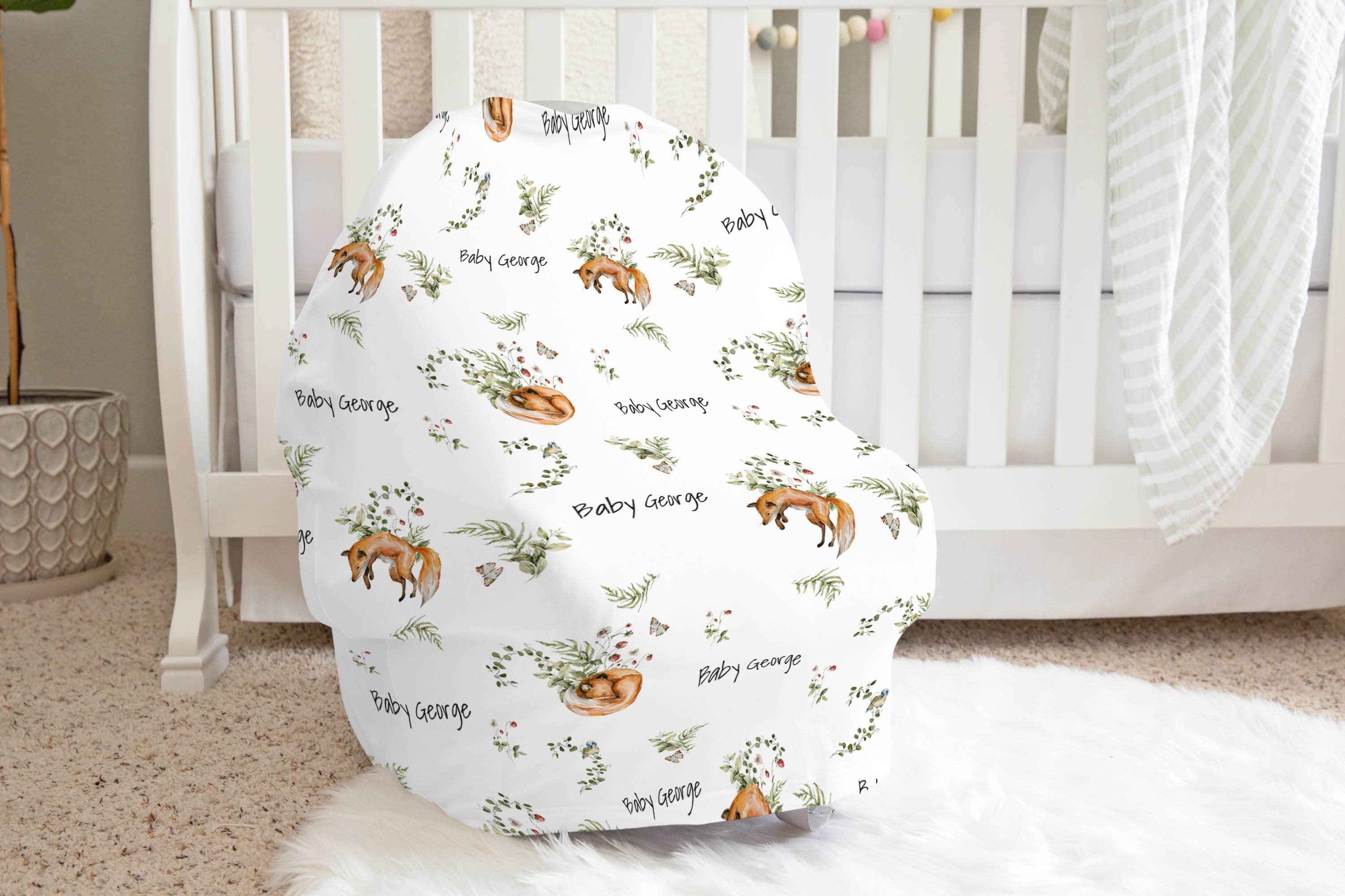 personalised nursing cover for babies and mums