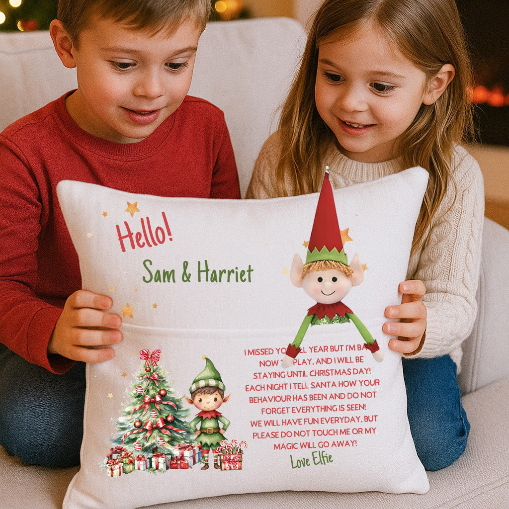 CHRISTMAS ELF TRADITION CUSHION