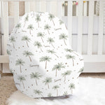 Personalised nursing feeding cover used as a baby car seat cover sunshade