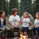 Cousin Crew family t-shirt in soft cotton, made for family get-togethers - The Custom Co