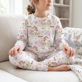 Personalised Kids Long Sleeve Pyjamas