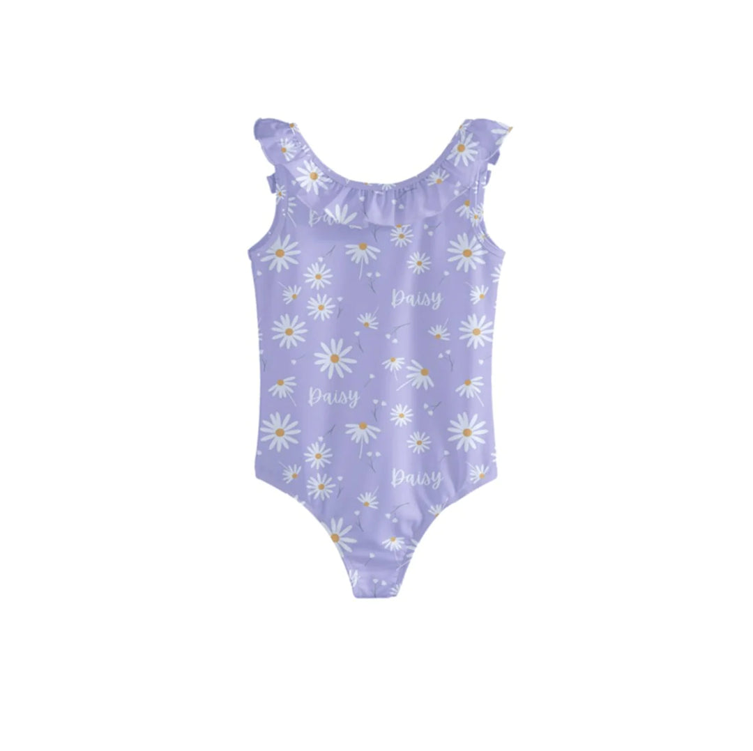 Personalised top baby swimsuit