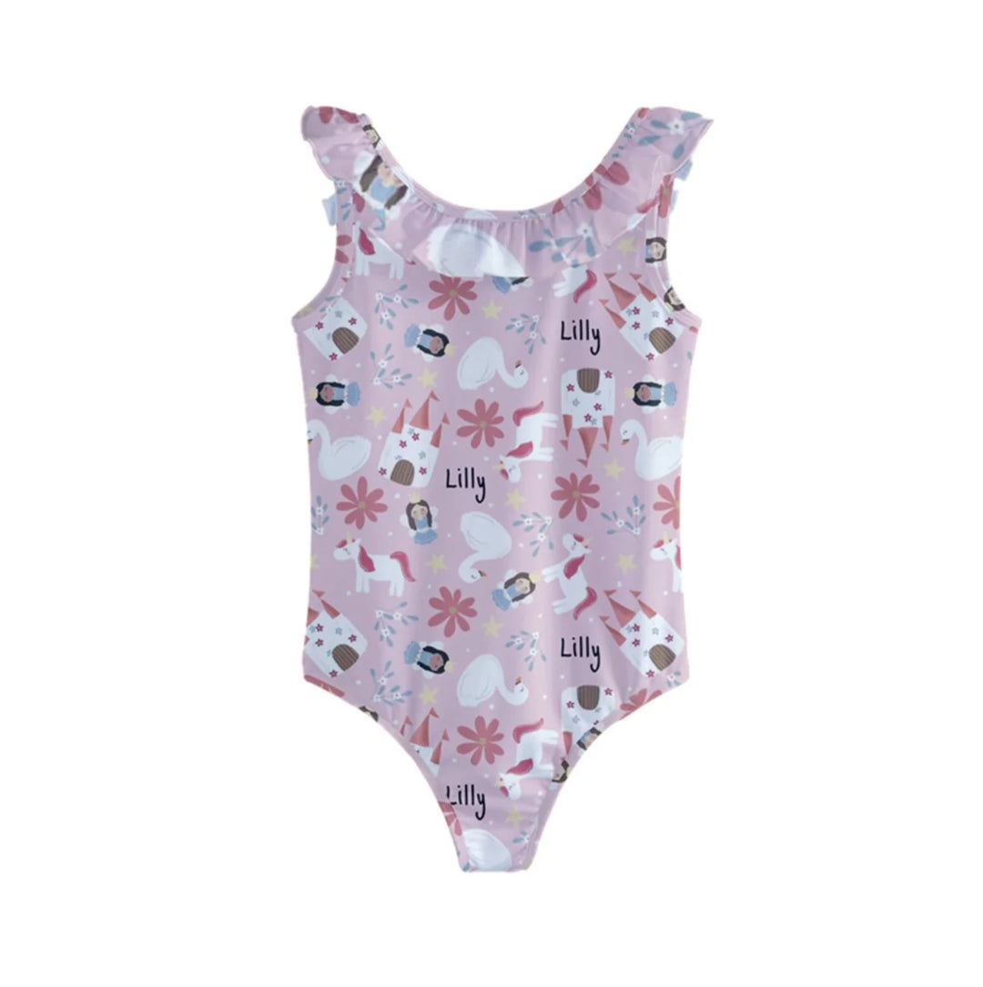 Personalised Kids One Piece Swimsuit - The Custom Co