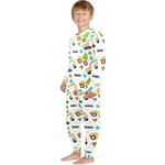 Personalised Christmas Kids Pyjamas - Long Sleeve - The Custom Co