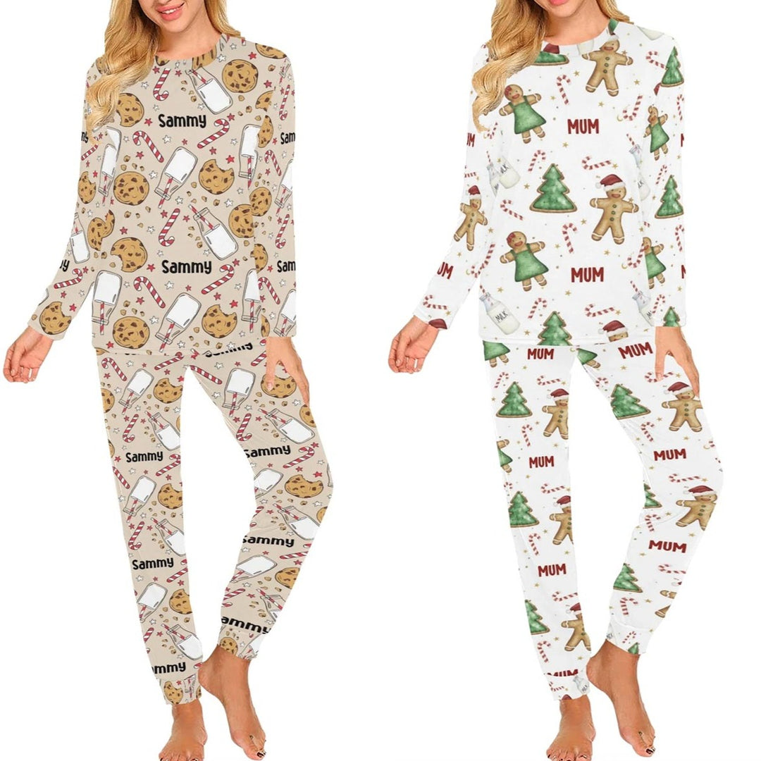Personalised Christmas Women's Pyjamas Long Sleeve – The Custom Co