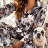 Pet Face Mash personalised pyjama set with custom names - The Custom Co