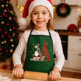 Personalised Christmas apron for kids