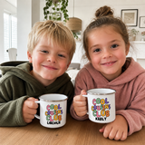 Personalised Cool Cousins Club Enamel Mug