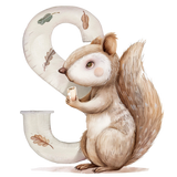 Alphabet Animal Toy Basket