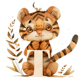 Alphabet Animal Toy Basket