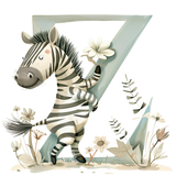 Alphabet Animal Toy Basket
