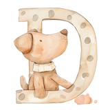 Alphabet Animal Toy Basket