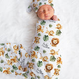 Custom Swaddle Wrap & Beanie