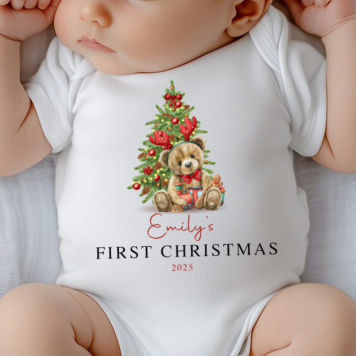 Christmas Bear Onesie