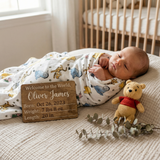 Classic Winnie The Pooh Blanket (Non-Personalised)
