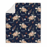 TURTLE KIDS SHERPA BLANKET