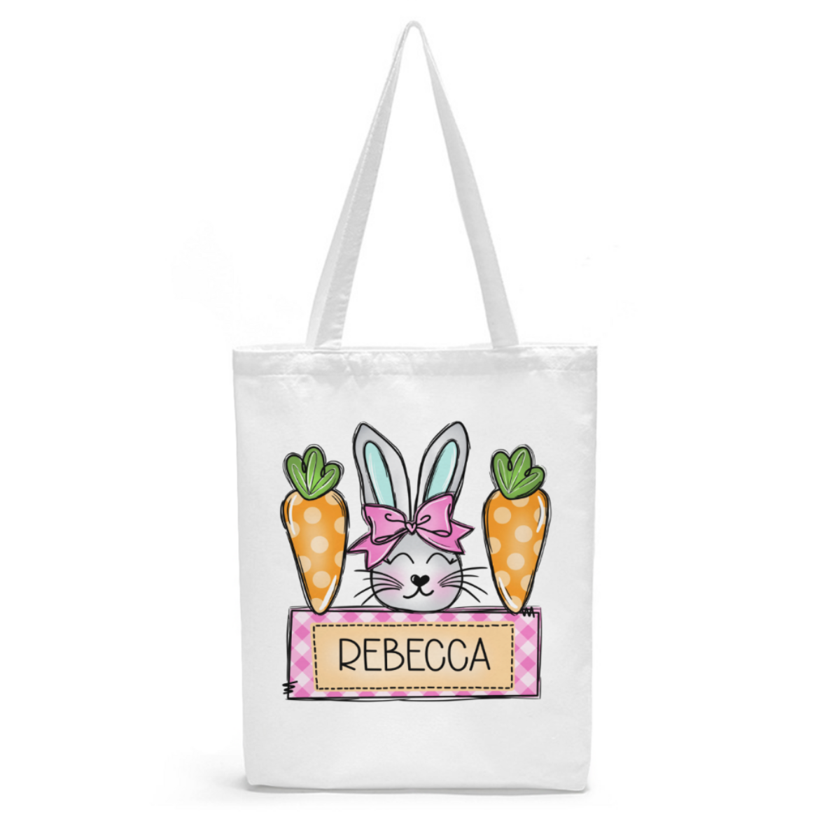personalised Easter Tote Bag